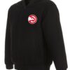 Atlanta Hawks Varsity Black Wool Jacket