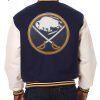 Buffalo Sabres Two Tone Varsity Jacket