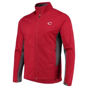 Navigate Cincinnati Reds Red Polyester Jacket