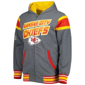 Kansas City Chiefs G-III Sports by Carl Banks Extreme Full Back Hoodie Full-Zip Jacket 