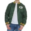 Green Bay Packers Green Bomber Jacket