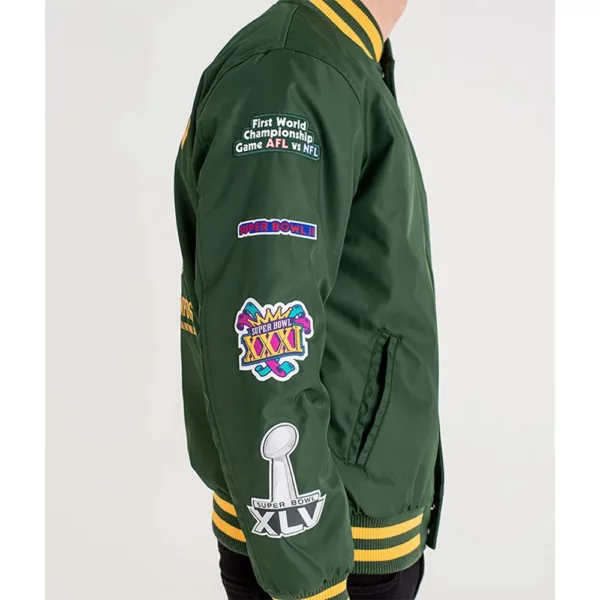 Green Bay Packers Champs Patches Jacket