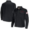 Kansas City Chiefs NFL x Darius Rucker Black Button-Up Shirt Jacket