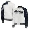 White/Navy Los Angeles Rams Hometown Jacket