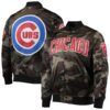 Chicago Cubs Pro Standard Satin Full-Snap Jacket 