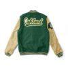 MLB Oakland Athletics Cream Varsity Jacket