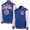 Chicago Cubs G-III Sports by Carl Banks Complete Game Commemorative Full-Snap Jacket 
