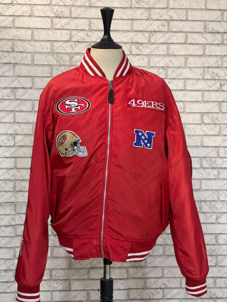 49ers pro standard jacket
