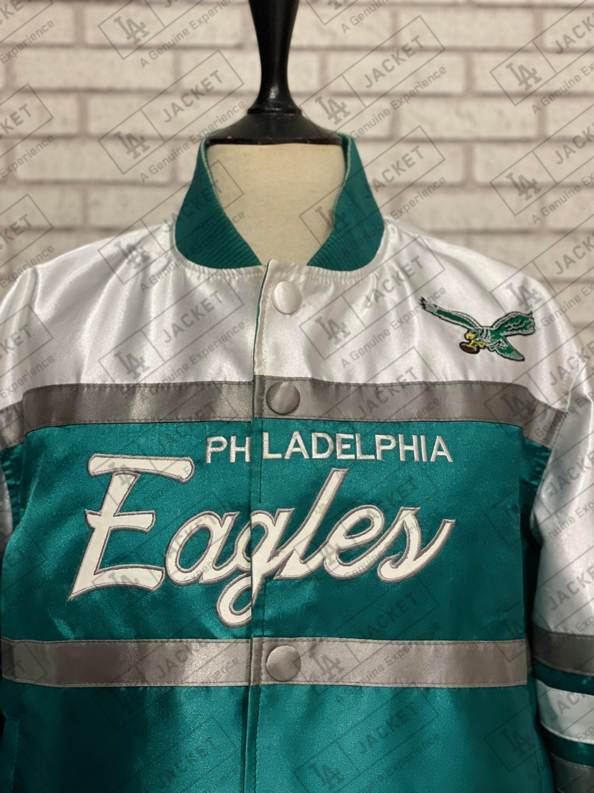 Super Bowl LVII Philadelphia Eagles Jalen Hurts Varsity Jacket