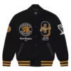OVO Toronto Raptors Varsity Black Wool Jacket