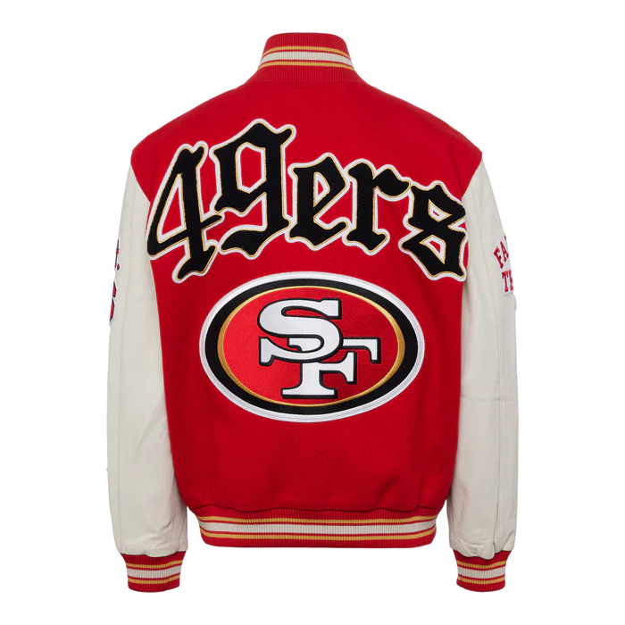 San Francisco 49ers Letterman Jacket - 49ers Varsity Jacket