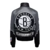 Brooklyn Nets Skyline Vegan Leather Jacket