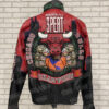 3 Peat Chicago Bulls Leather Jacket