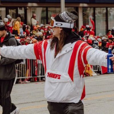 Kansas City Chiefs Victory Parade Varsity Jacket