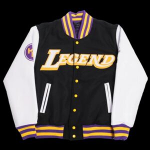 Kobe Bryant La Legend Black Varsity Jacket