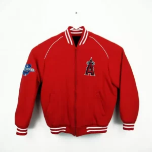 MLB Los Angeles Angels World Series Wool Jacket