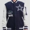 Dallas Cowboys Old English Wool Varsity Jacket