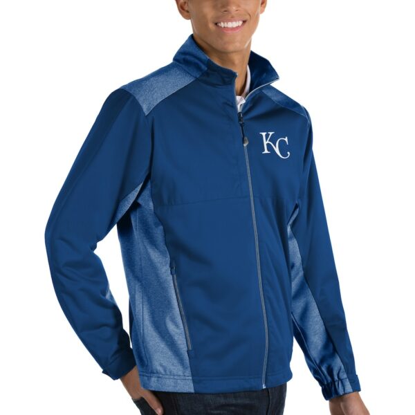 Kansas City Royals Antigua Royal Revolve Full-Zip Jacket