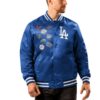 Men's Los Angeles Dodgers Starter Royal Patch Full-Snap Jacket