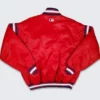 90’s Cleveland Indians Red Bomber Jacket