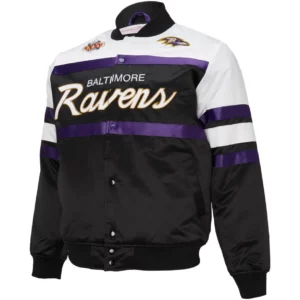 Baltimore Ravens Satin Jacket