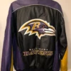 Vintage NFL Baltimore Ravens Leather Jacket