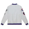 Chicago Cubs City Collection White Varsity Satin Jacket