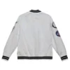 Chicago White Sox City Collection White Varsity Satin Jacket