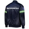 Navy Seattle Seahawks The Pick and Roll Jacket