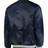 Seattle Seahawks Locker Room Full-Snap Navy Blue Bomber Jacket