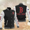 Boston Red Sox MLB Black Baseball Varsity Jacket
