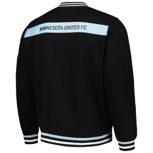 MLS Minnesota United FC Black Wool Jacket