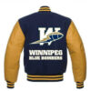 Winnipeg Blue Bombers CFL Team Varsity Jacket