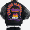 YKHD Endless Slaughter Hip Hop Black Varsity Jacket