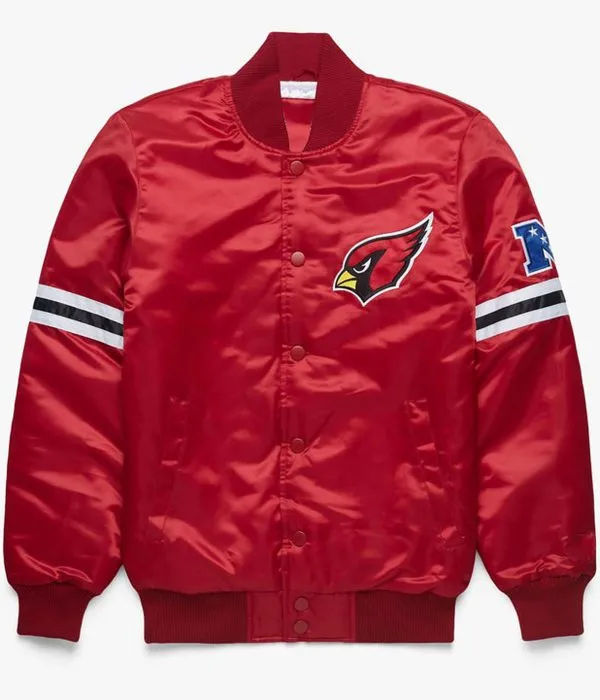 Arizona Cardinals Starter Red Satin Jacket