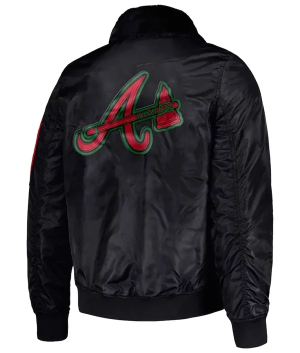 Atlanta Braves Ty Mopkins Black Jacket