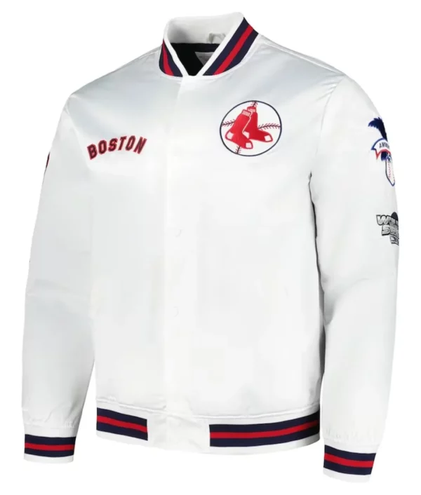 Boston Red Sox City Collection White Jacket