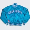 90’s Charlotte Hornets Bomber Jacket