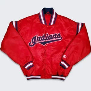 90’s Cleveland Indians Bomber Jacket