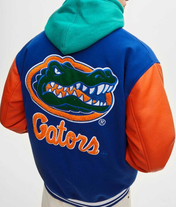 Florida Gators Varsity Royal Blue and Orange Jacket