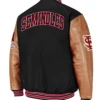 Florida State Seminoles Varsity Black and Brown Jacket
