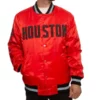 Houston Rockets Red Bomber Jacket