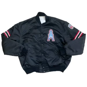 90’s Houston Oilers Black Jacket