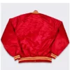 Kansas City Chiefs Varsity Red Satin Jacket