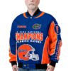 Men's Florida Gators 3-Time Football National Champions Commemorative Twill Full-Snap Jacket