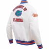 Men's Pro Standard White Florida Gators Classic Satin Full-Snap Jacket