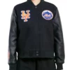New York Mets Classic Black Varsity Jacket
