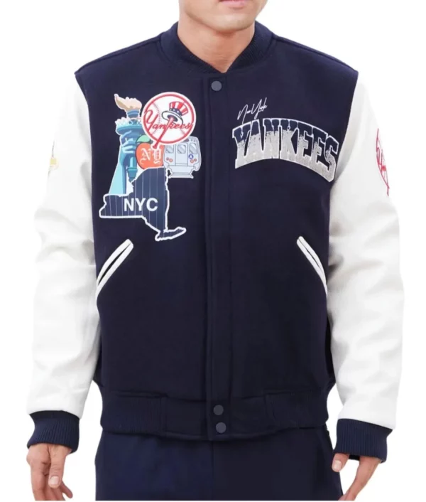 NY Yankees Home Town Varsity Jacket