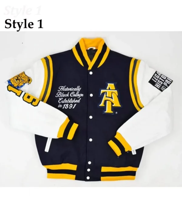 North Carolina A&T State University Motto 2.0 Varsity Jacket