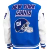 NY Giants Mash Up Varsity Jacket